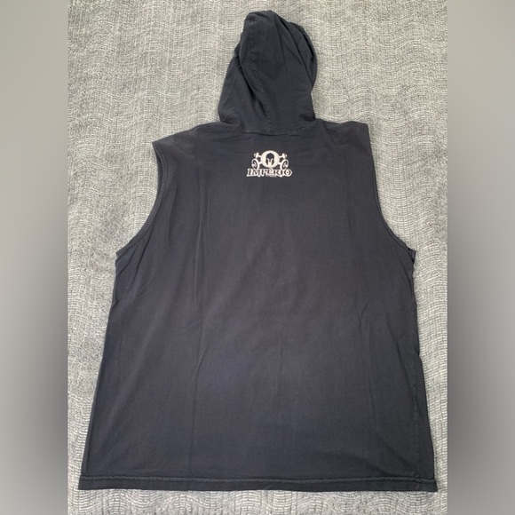 3/$10 Imperio Fitness Men’s Hooded Sleeveless Shirt - Picture 3 of 8